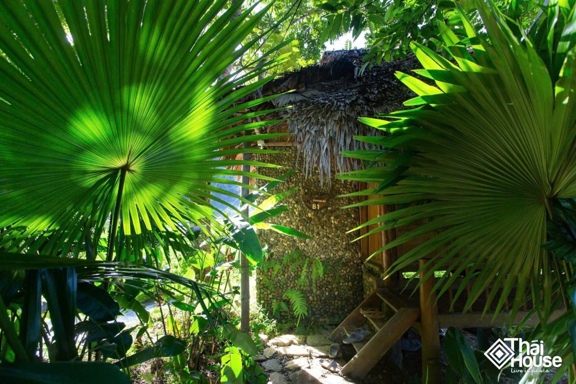 Thai House Pu Luong - Century Old Stilt House With Terrace Views Huong Ba Thuoc Kültér fotó